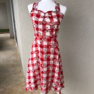 Classic 70s Picnic Party Dress